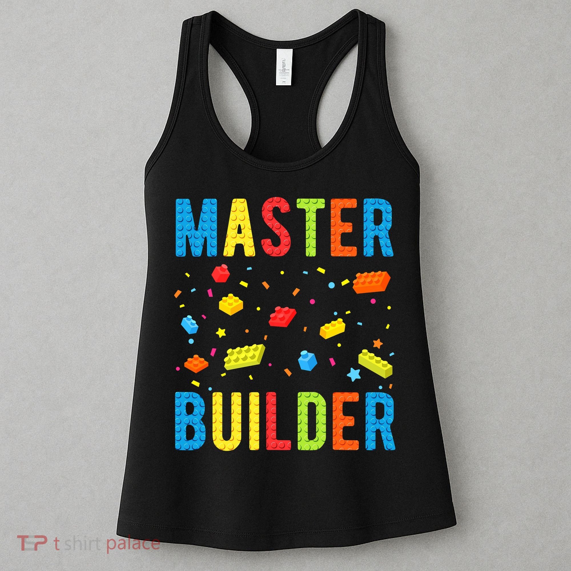Master Builder Building Blocks Brick Builder Women's Tank Top
