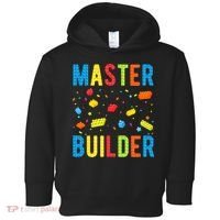 Master Builder Building Blocks Brick Builder Toddler Hoodie thumb 0