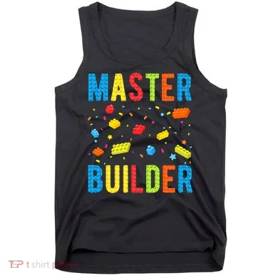 Master Builder Building Blocks Brick Builder Tank Top