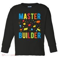Master Builder Building Blocks Brick Builder Toddler Long Sleeve Shirt thumb 0