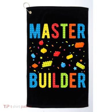 Master Builder Building Blocks Brick Builder Golf Towel