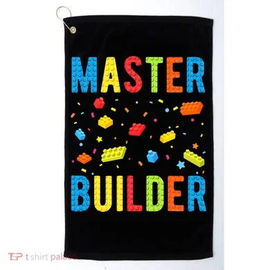Master Builder Building Blocks Brick Builder Golf Towel