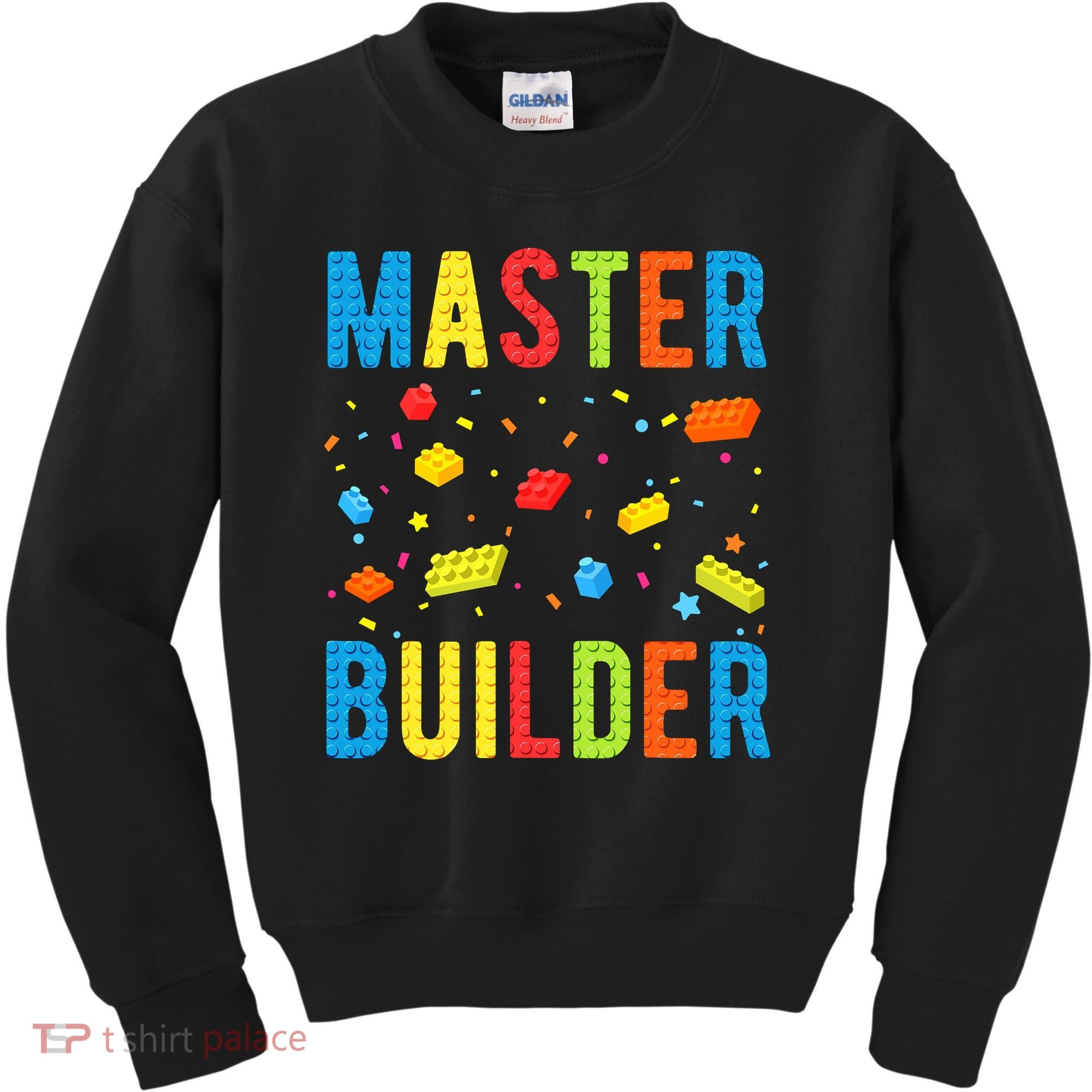 Master Builder Building Blocks Brick Builder Kids Sweatshirt