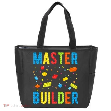 Master Builder Building Blocks Brick Builder Tote Bag