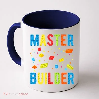 Master Builder Building Blocks Brick Builder Coffee Mug