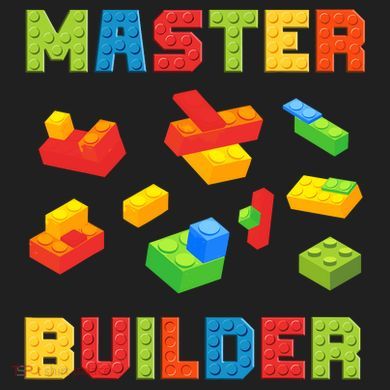 Master Builder Building Blocks Lover Brick Builder Women's Sweatshirt