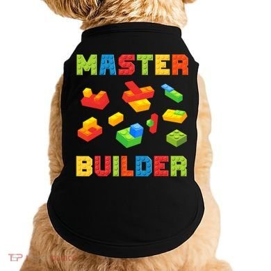 Master Builder Building Blocks Lover Brick Builder Doggie Tank