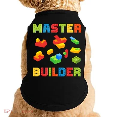 Master Builder Building Blocks Lover Brick Builder Doggie Tank