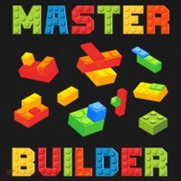 Master Builder Building Blocks Lover Brick Builder USA-Made Doggie Bandana thumb 2