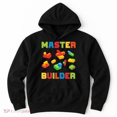 Master Builder Building Blocks Lover Brick Builder Hoodie