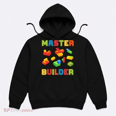 Master Builder Building Blocks Lover Brick Builder Hoodie