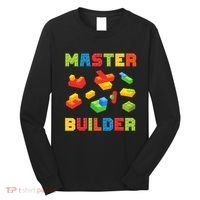 Master Builder Building Blocks Lover Brick Builder Long Sleeve Shirt thumb 0