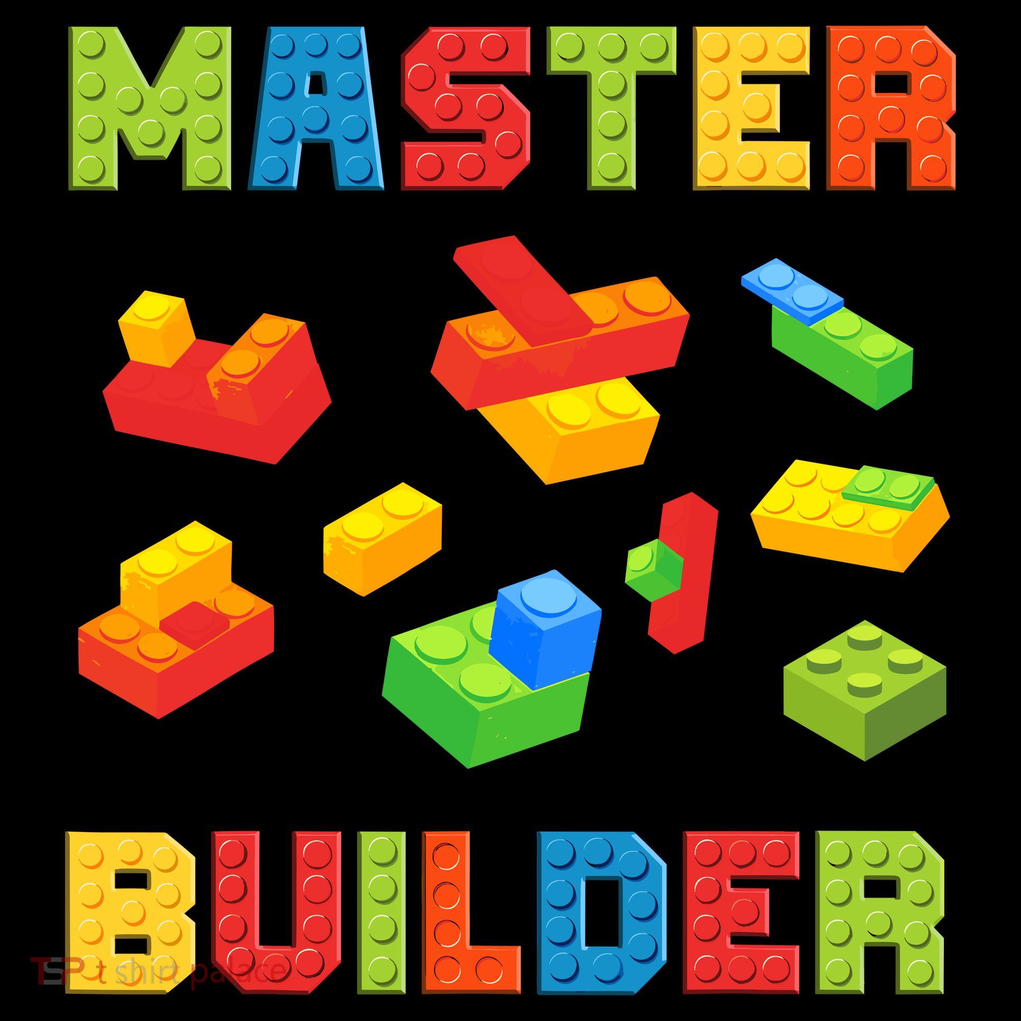 Master Builder Building Blocks Lover Brick Builder Long Sleeve Shirt