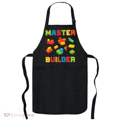 Master Builder Building Blocks Lover Brick Builder Apron