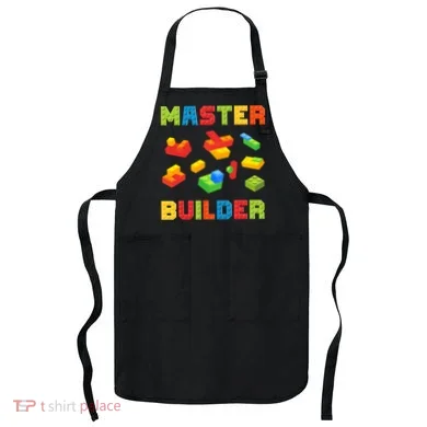 Master Builder Building Blocks Lover Brick Builder Apron