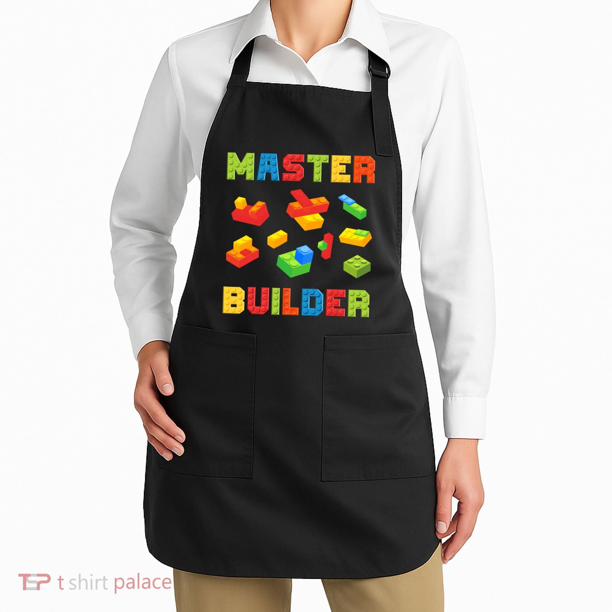 Master Builder Building Blocks Lover Brick Builder Apron