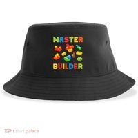 Master Builder Building Blocks Lover Brick Builder Sustainable Bucket Hat thumb 0