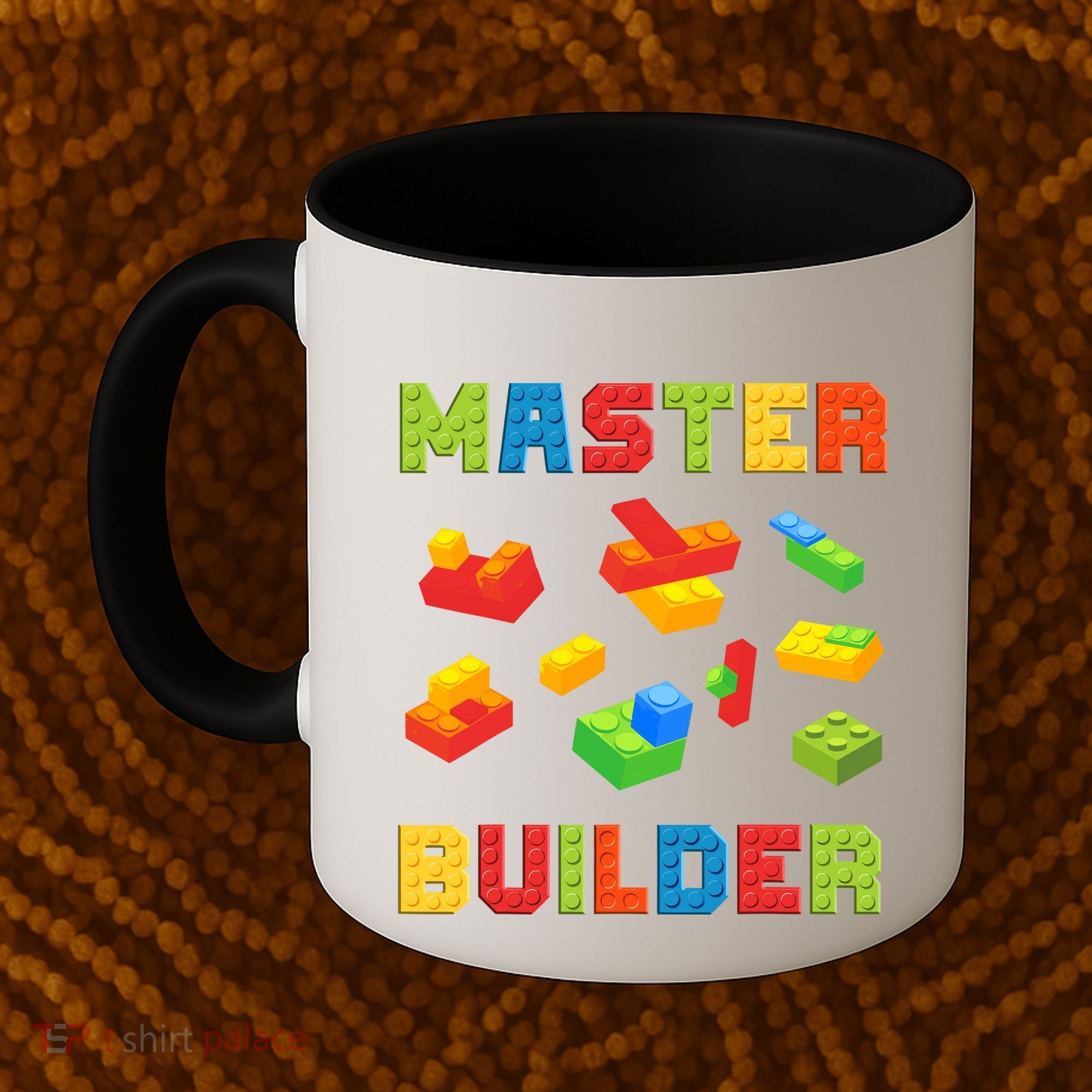 Master Builder Building Blocks Lover Brick Builder Coffee Mug