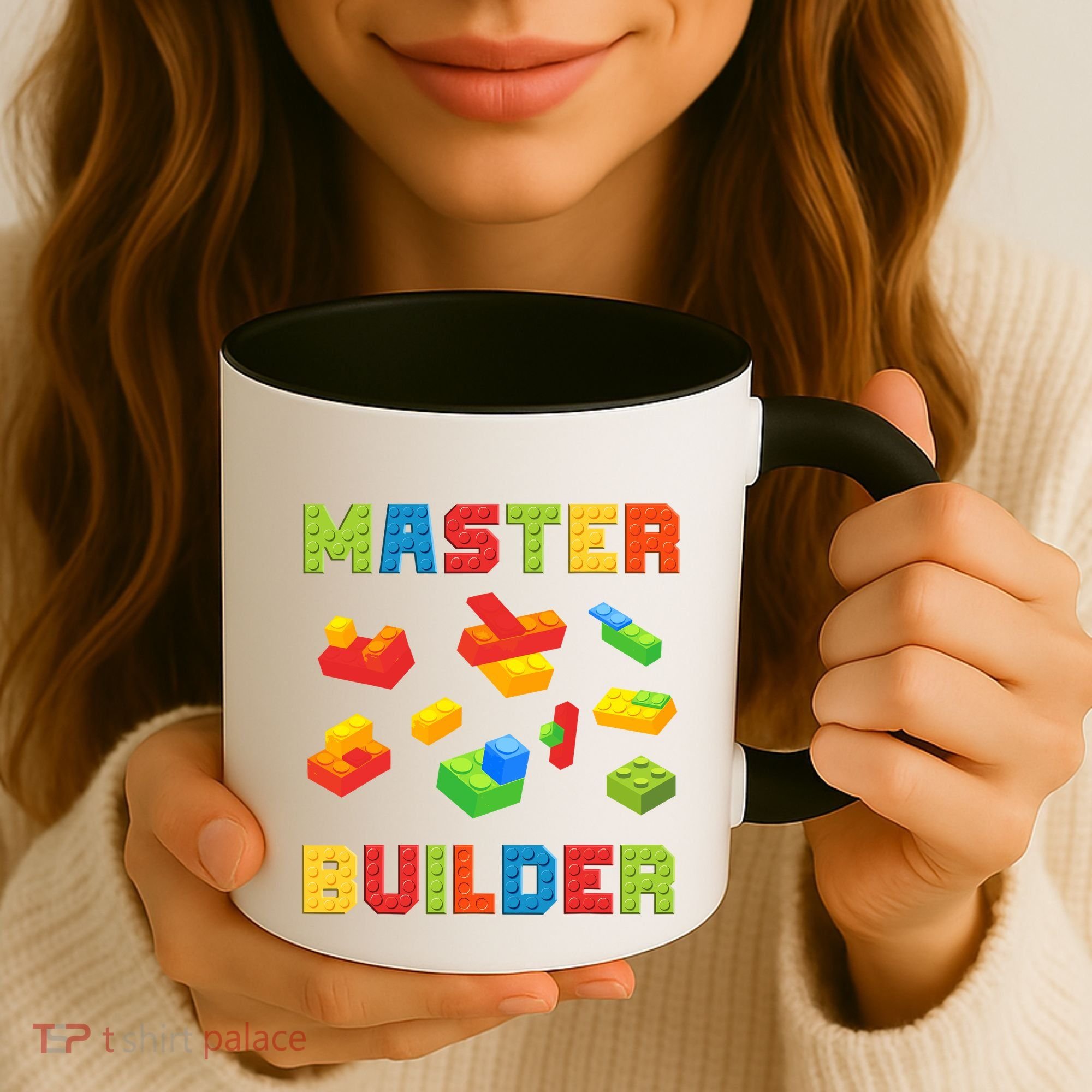 Master Builder Building Blocks Lover Brick Builder Coffee Mug