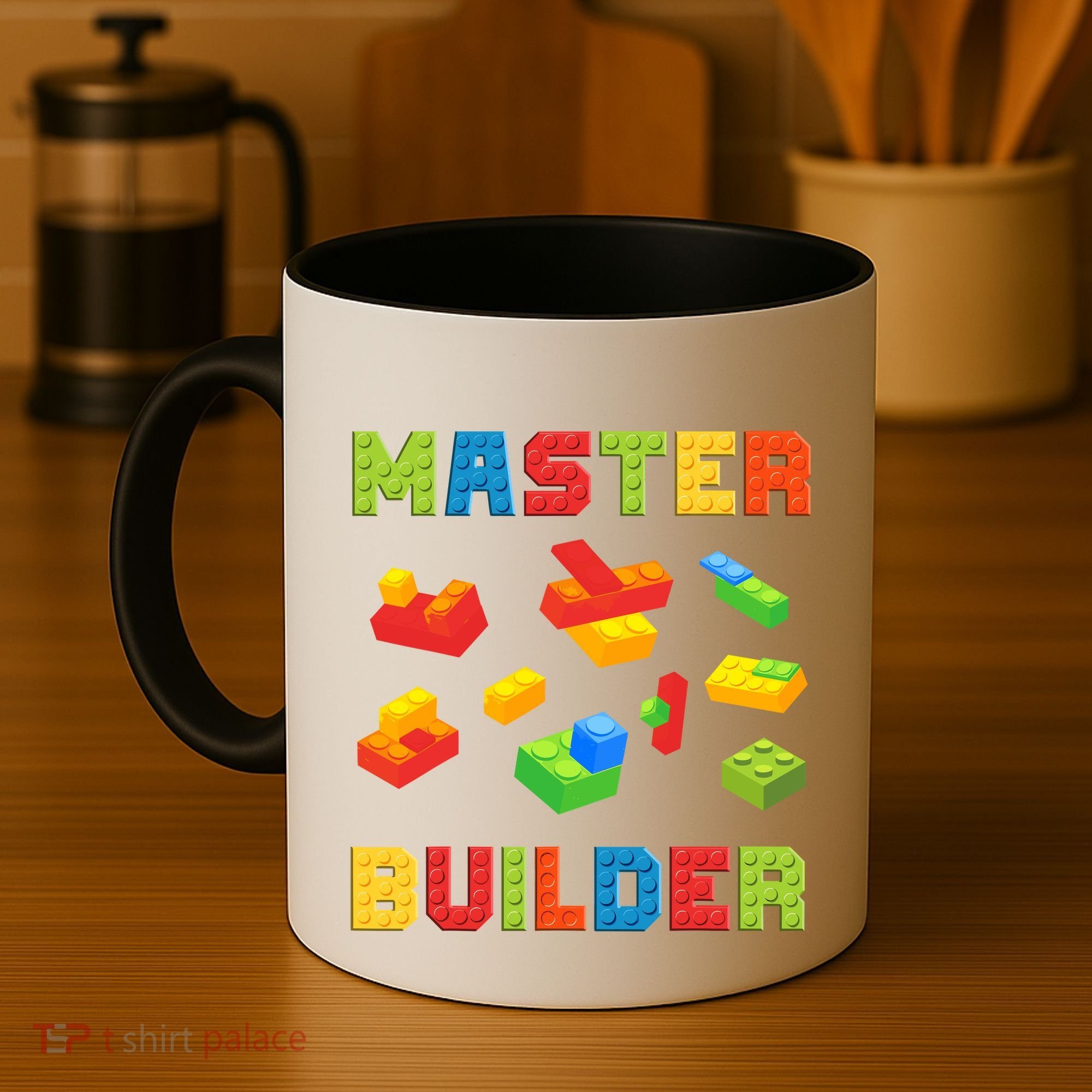 Master Builder Building Blocks Lover Brick Builder Coffee Mug