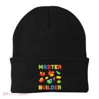 Master Builder Building Blocks Lover Brick Builder Beanie thumb 0