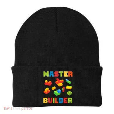 Master Builder Building Blocks Lover Brick Builder Beanie