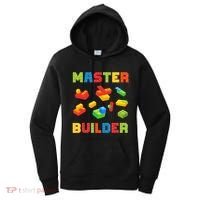 Master Builder Building Blocks Lover Brick Builder Women's Hoodie thumb 0