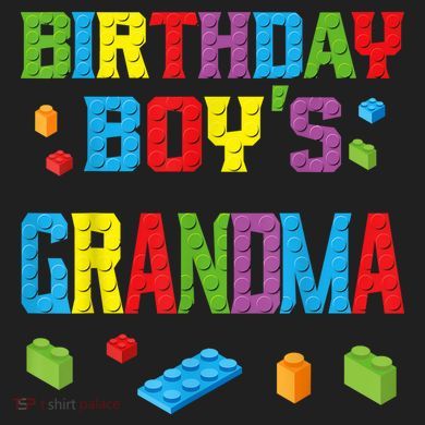Master Builder Birthday Boy's Grandma Building Bricks Blocks Port Authority Crush Ripstop Backpack