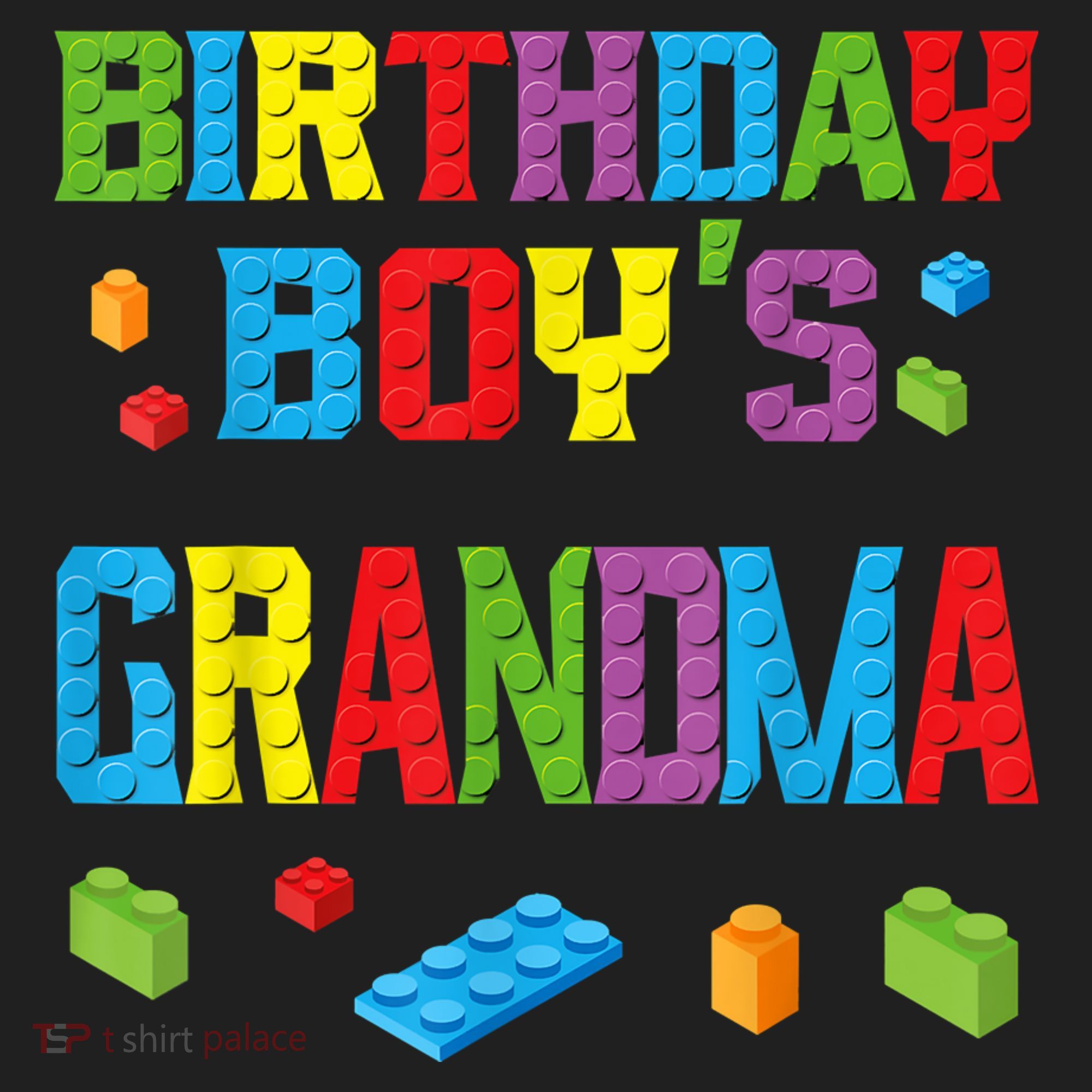 Master Builder Birthday Boy's Grandma Building Bricks Blocks Tumbler