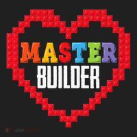 Master Builder Block Brick Building Heart Valentines Day Women's Sweatshirt thumb 2