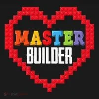 Master Builder Block Brick Building Heart Valentines Day Bucket Hat thumb 4