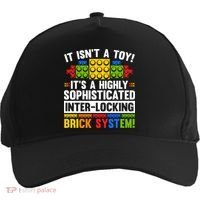 Master Builder Bricks Blocks Play Toys Five-Panel Snapback Cap thumb 0