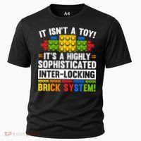 Master Builder Bricks Blocks Play Toys Cooling Performance Crew T-Shirt thumb 0