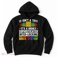 Master Builder Bricks Blocks Play Toys Hoodie thumb 0