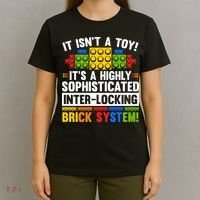 Master Builder Bricks Blocks Play Toys T-Shirt thumb 4
