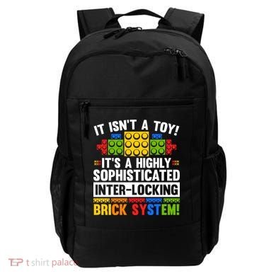 Master Builder Bricks Blocks Play Toys Backpack