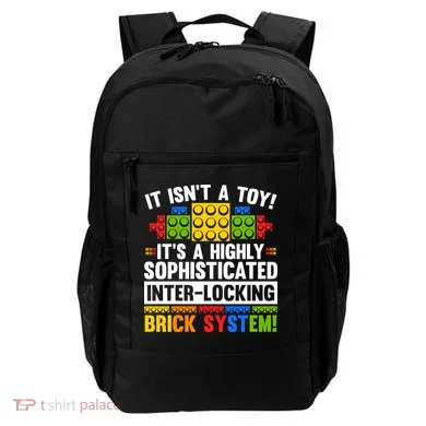 Master Builder Bricks Blocks Play Toys Backpack