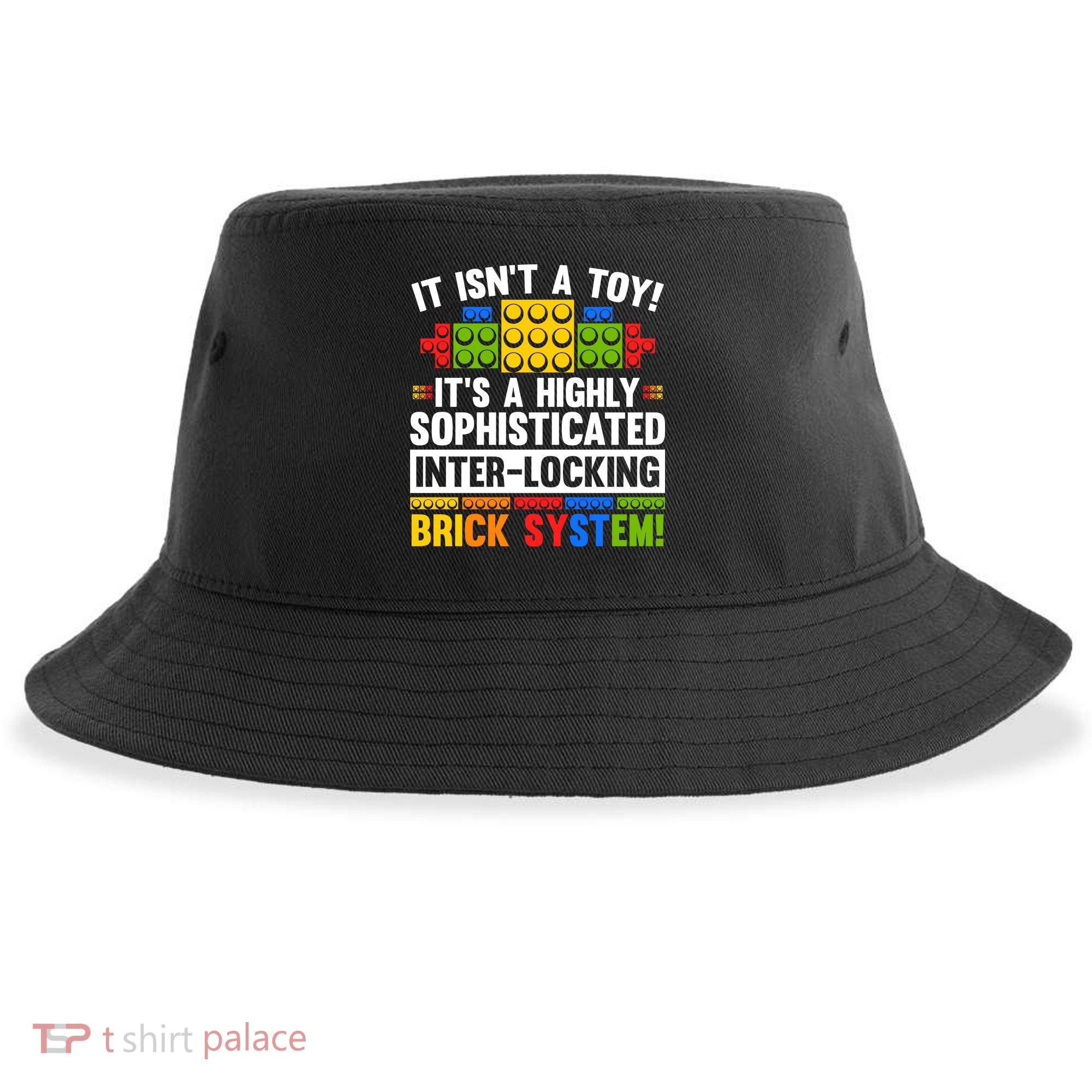 Master Builder Bricks Blocks Play Toys Sustainable Bucket Hat