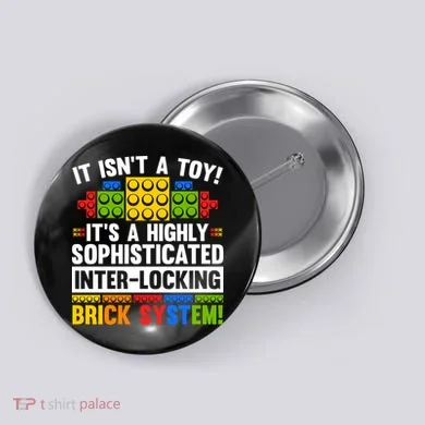 Master Builder Bricks Blocks Play Toys Button
