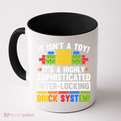 Master Builder Bricks Blocks Play Toys Coffee Mug