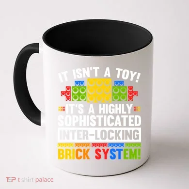 Master Builder Bricks Blocks Play Toys Coffee Mug