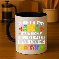 Master Builder Bricks Blocks Play Toys Coffee Mug thumb 4