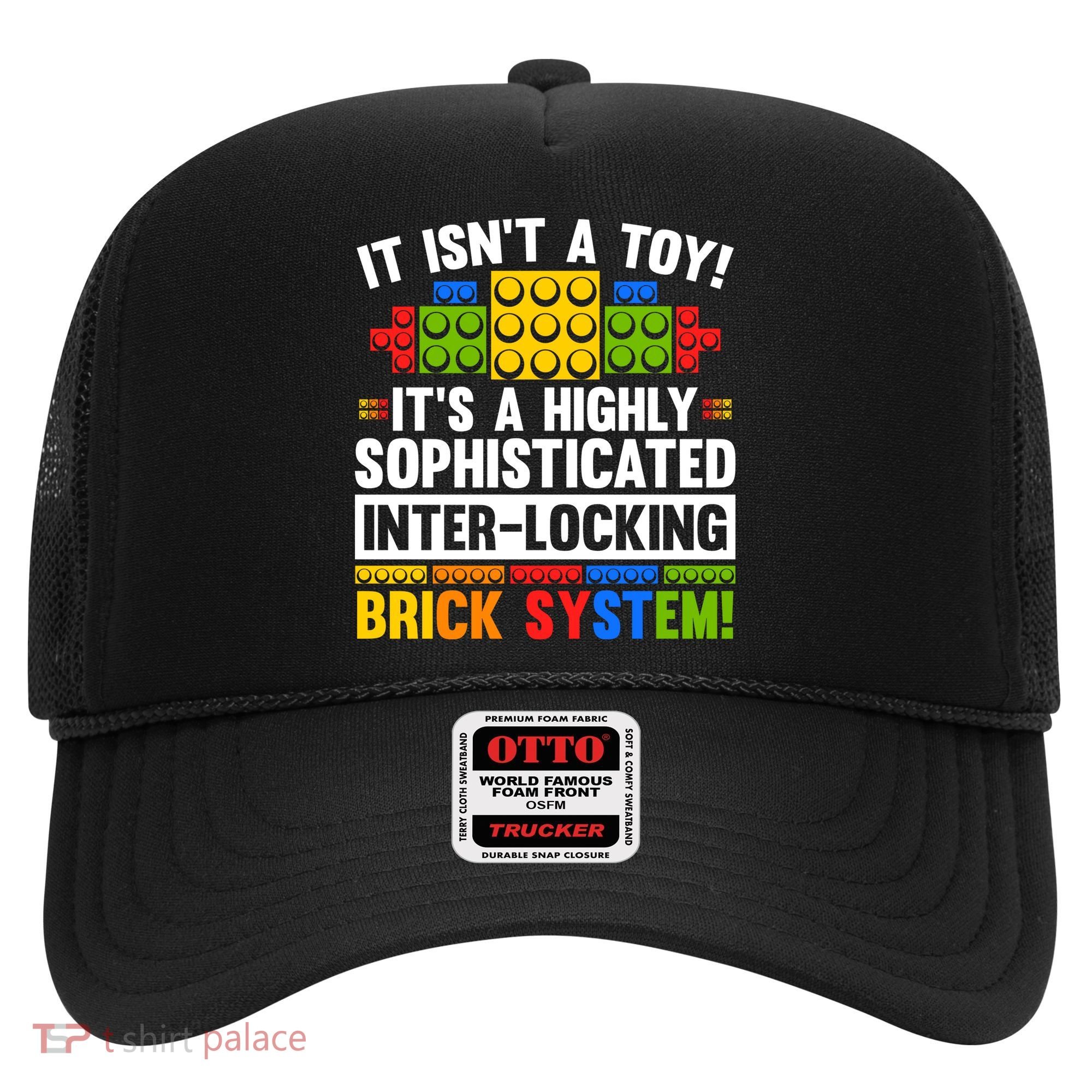 Master Builder Bricks Blocks Play Toys Hat