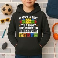 Master Builder Bricks Blocks Play Toys Kids Hoodie thumb 2