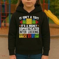 Master Builder Bricks Blocks Play Toys Kids Hoodie thumb 3