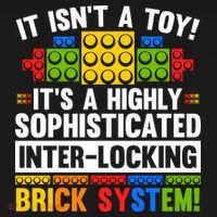 Master Builder Bricks Blocks Play Toys Short Acrylic Beanie thumb 2