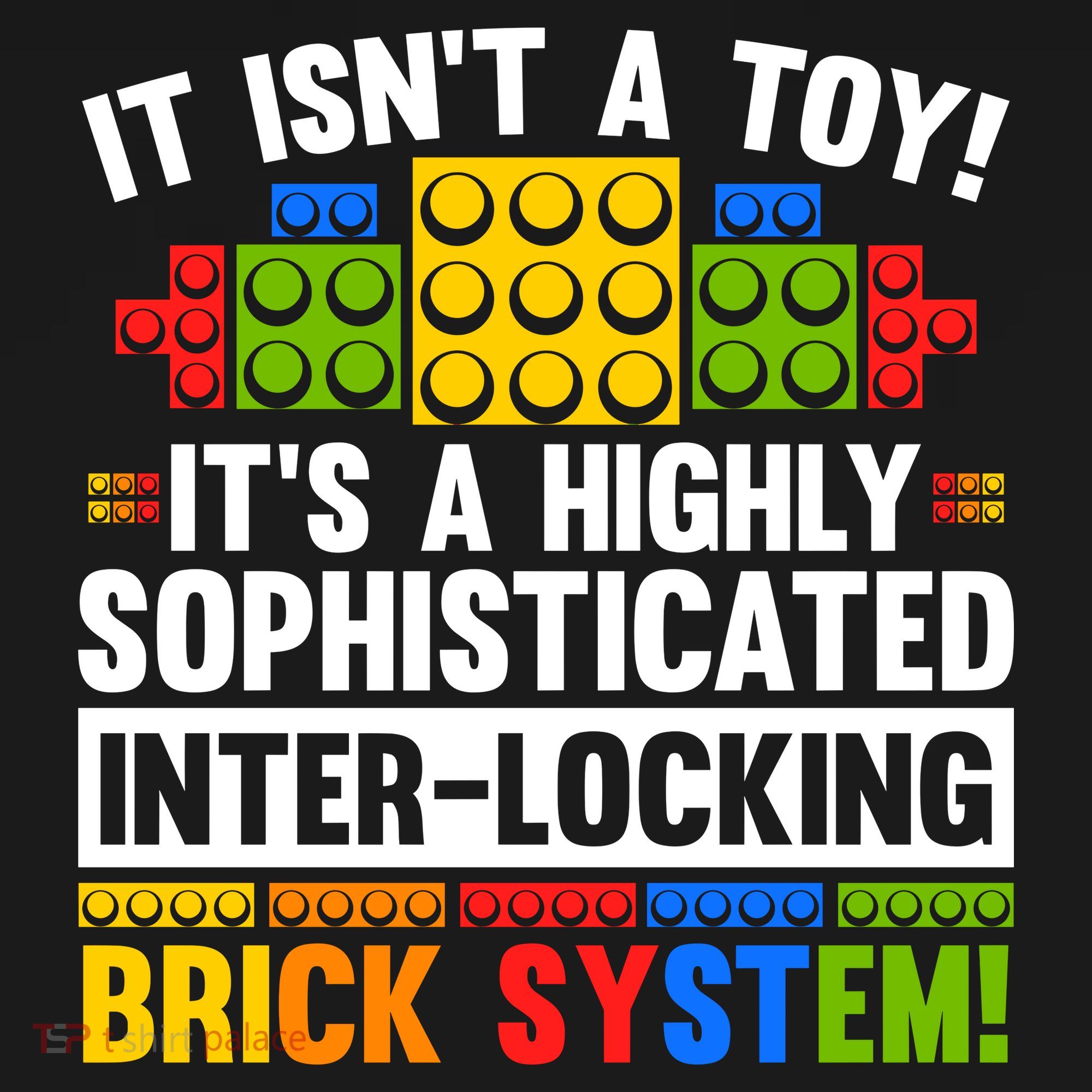 Master Builder Bricks Blocks Play Toys Short Acrylic Beanie
