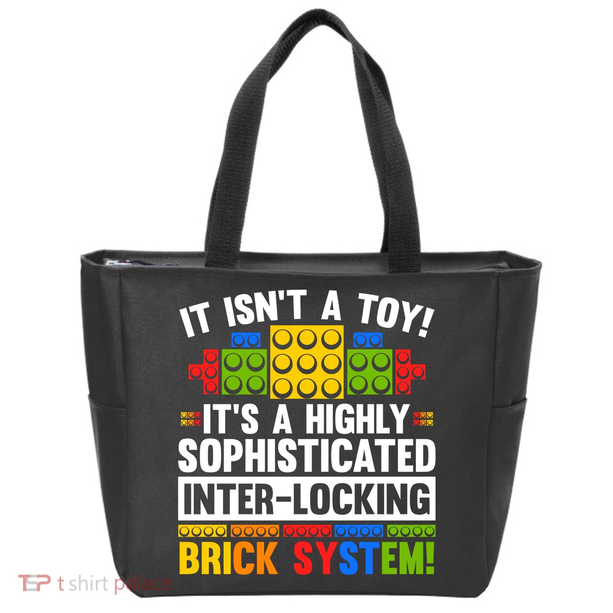 Master Builder Bricks Blocks Play Toys Bag