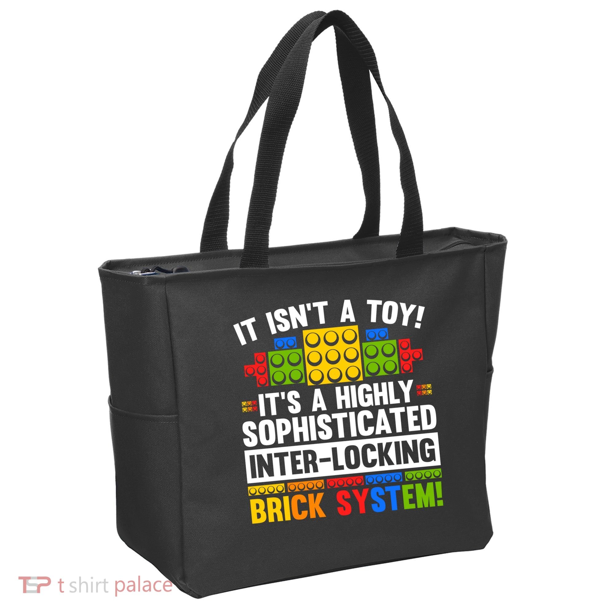 Master Builder Bricks Blocks Play Toys Bag