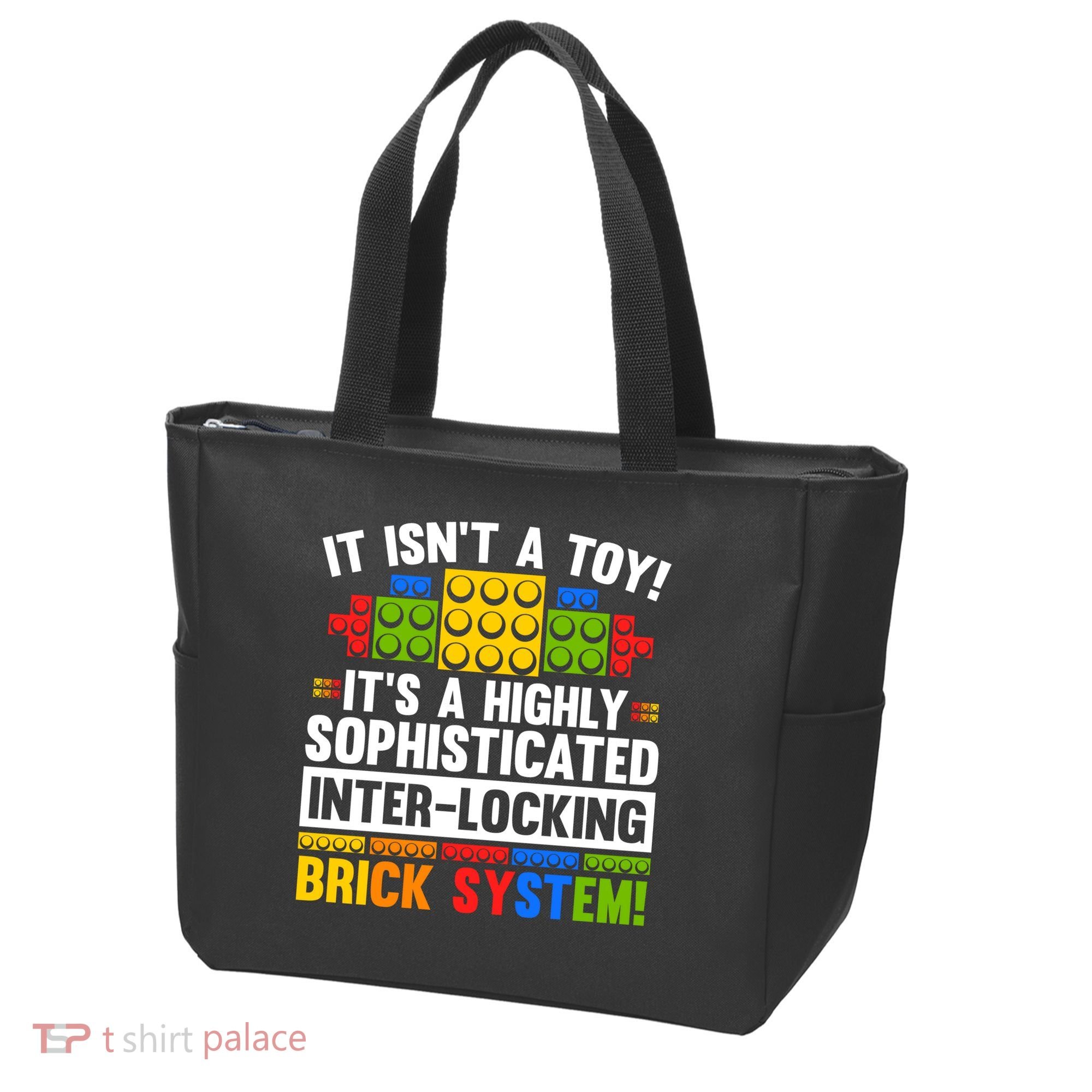 Master Builder Bricks Blocks Play Toys Bag